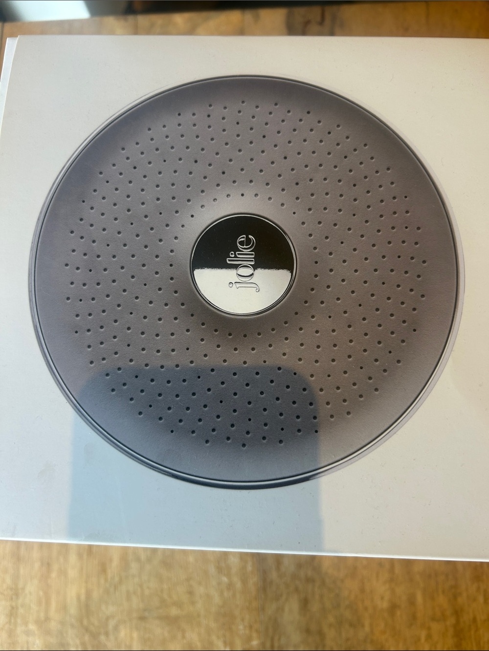 Jolie Portable Round Bluetooth Speaker in Charcoal